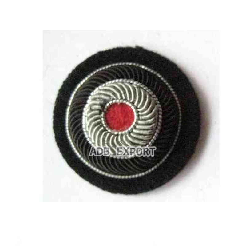 WW2 GERMAN Uniforms Panzer officers cockade on black wool hand made By ADB EXPORT The Manufacturer/Reproduction/Repro