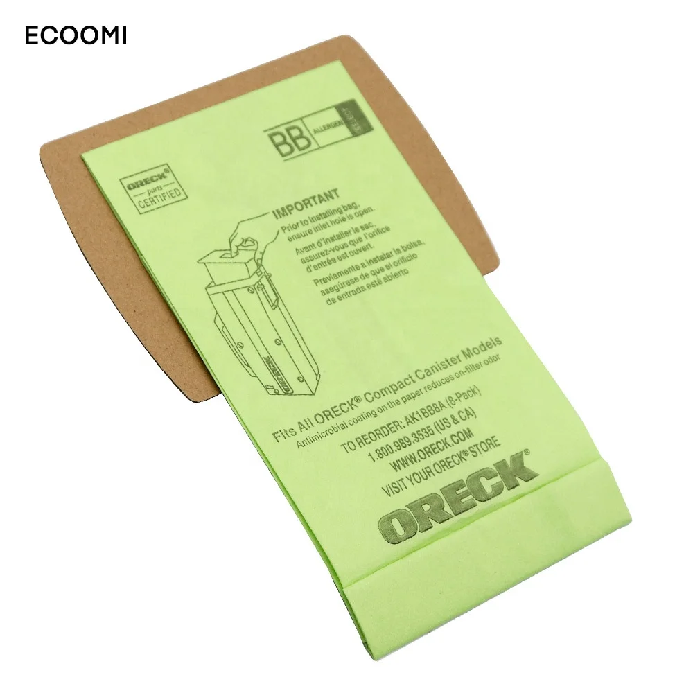 Vacuum Clean Parts Non-woven Vacuum Cleaner Dust Bags Replacement For O-reck series dust bags