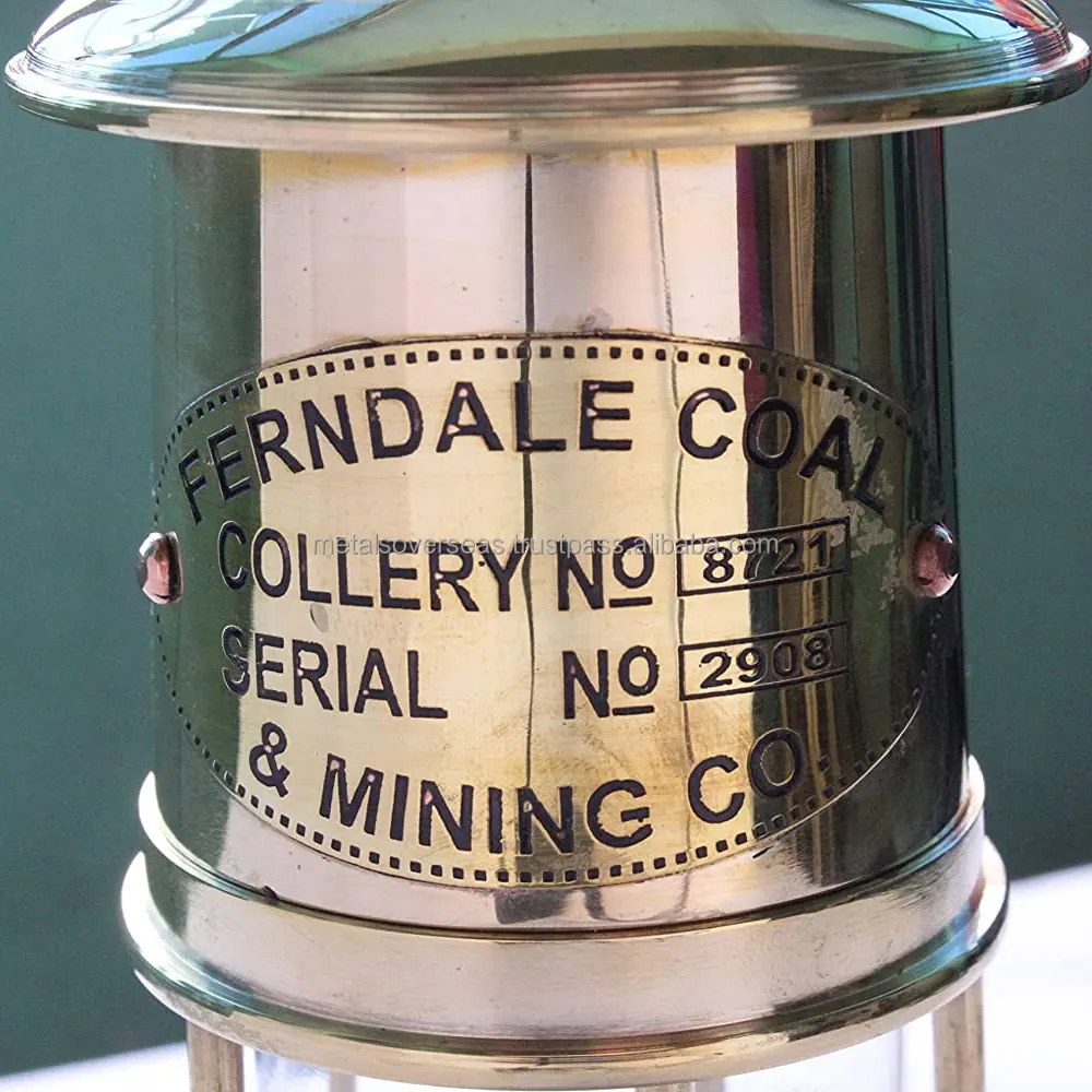 Nautical Kerosene Lamp Antique Theme Brass Polished Finishing Design Decorative Mini Lantern Hanging And Outdoor Camping Decor