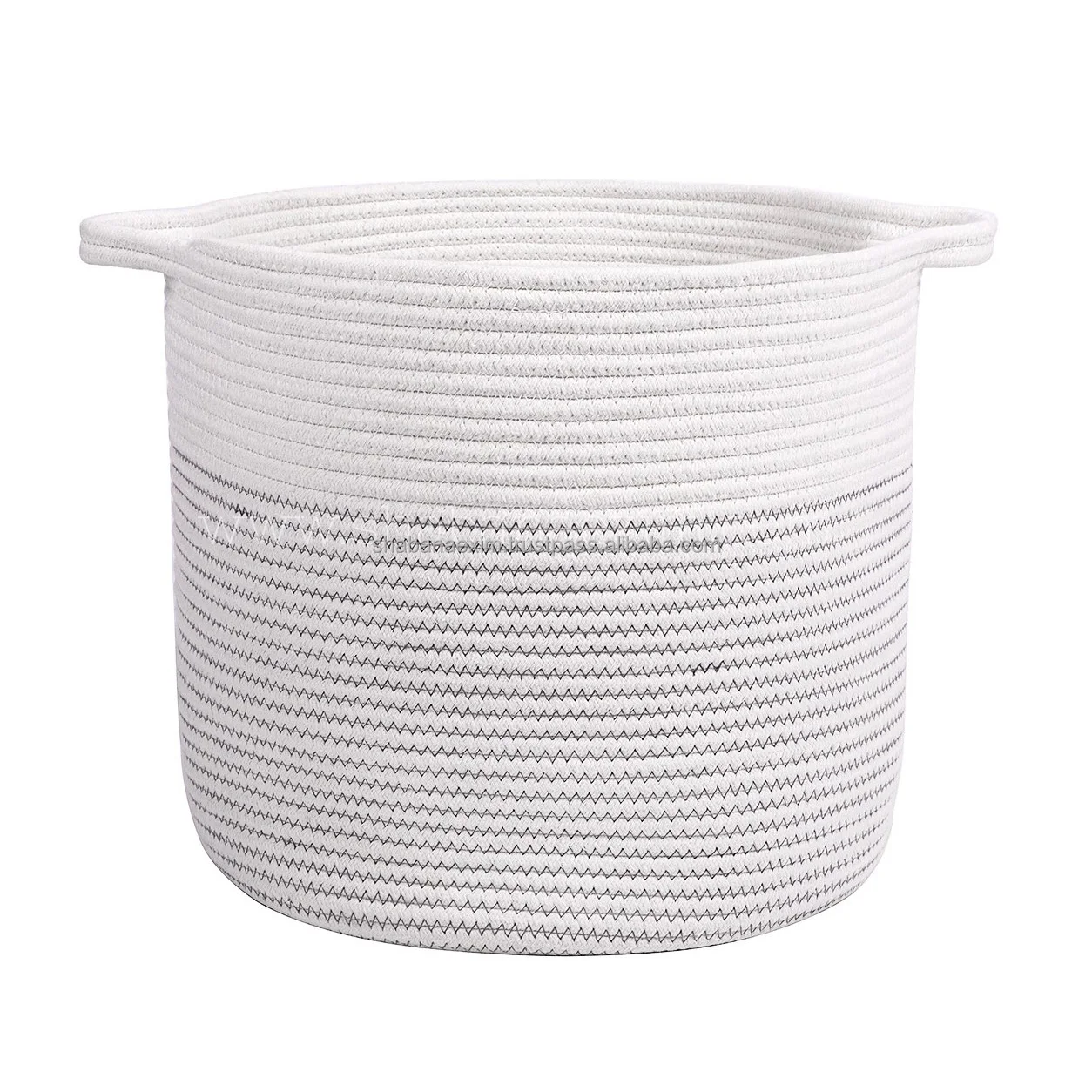 Portable Box Foldable Kids Baby Cloth Storage Basket Cotton  Basket for Organizing with Different Color & Sizes Longer Stay