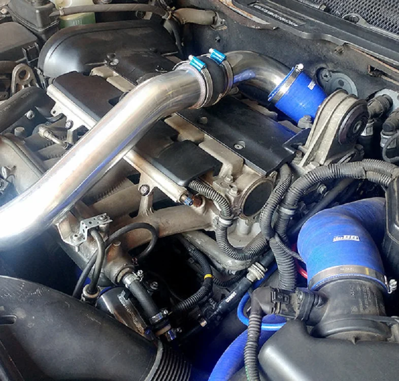 Racing Turbo Intercooler Radiator Silicone Hose Kit For NISSAN GTS R33/34 Turbo Induction Pipe Hose RB25DET