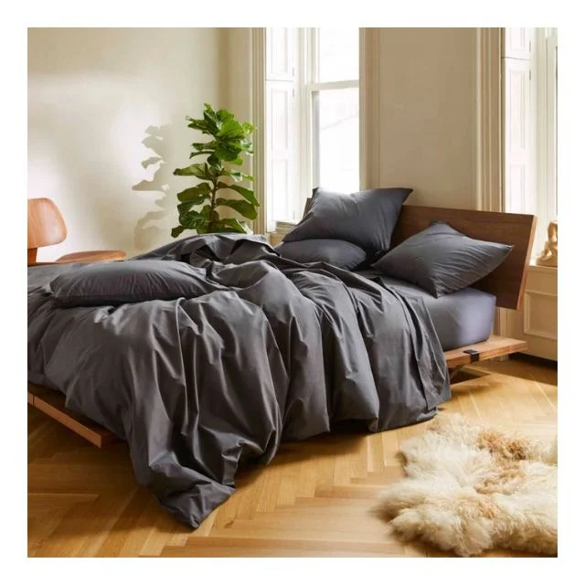 Indian Wholesale Customizable Bedding 1000tc Egyptian Cotton Soft Embroidered Flat & Fitted Sheet Pillowcases Embroidery Bed Set