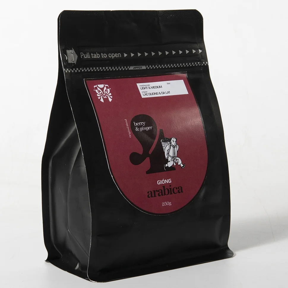 
 Лучший поставщик, оптовая продажа, свежий жареный вьетнамский кофе Giong Arabica 4, согревающий кофе  