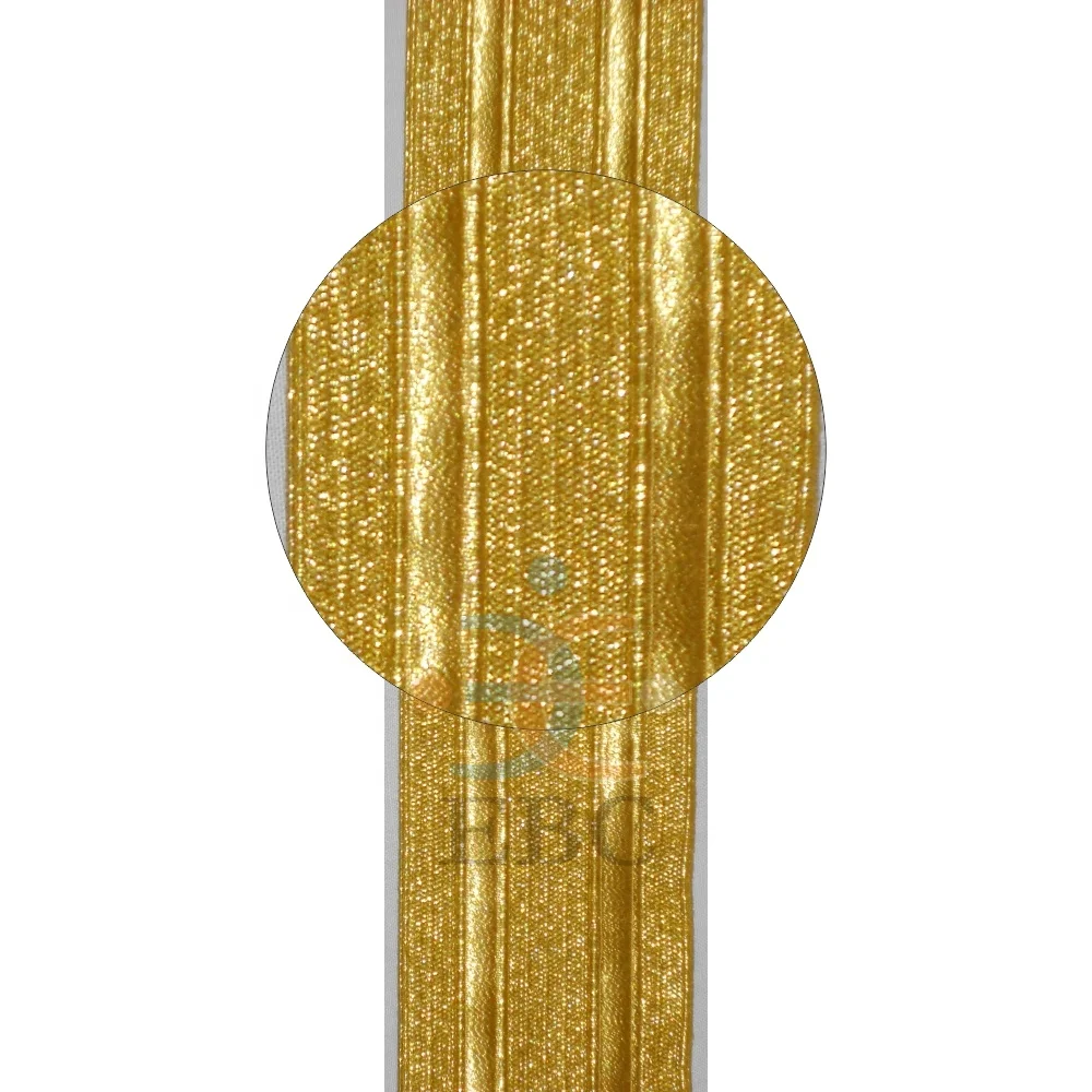 2024 New Metallic Mylar Metallic Wire Braid Ribbon Lace for Women Clothing Beautiful Wholesale Braid Lace Export Belt Made