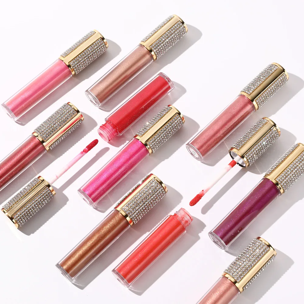 Factory High Quality Private Label Lipstick 57C Diamond Lip Gloss Long-lasting High Pigment Waterproof matte lipstick