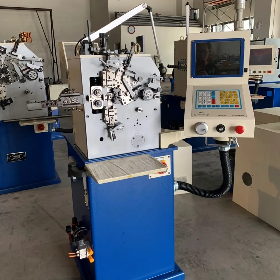 simco csc-208 CNC 2-axis high speed spring coiling machine compression torsion spring machine