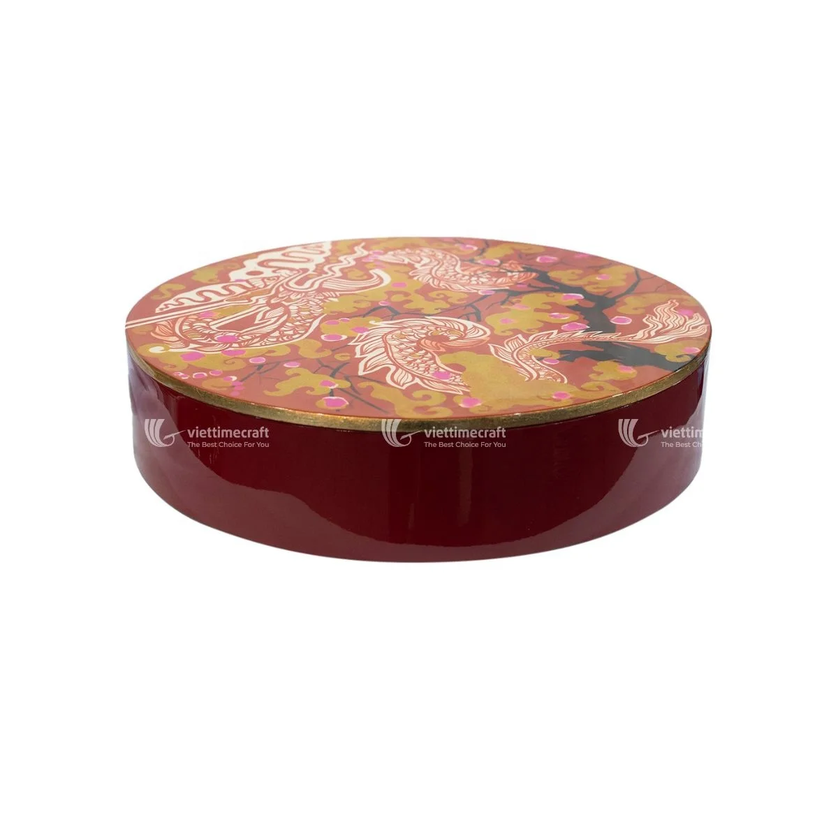 Hot Collection Tropical Lacquerware Box Luxury Handmade Vietnamese Design for Serving Jewelry Wholesale