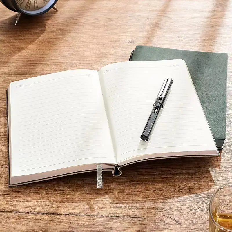 Low MOQ Wholesale 2025 Personalized Agenda Custom Logo Printing A5 A6 PU Hard Cover Planner For School Student Journal Notebook