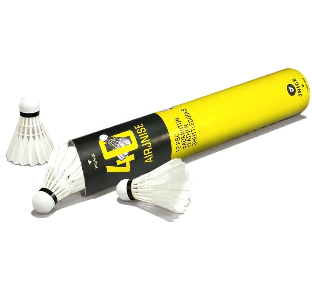 Good endurance goose feather shuttlecock for professional player