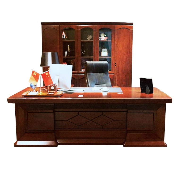 China Antique government office large escritorio de oficina executive office luxurious desk