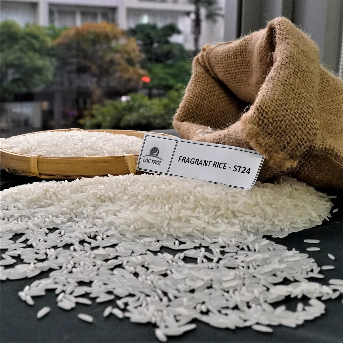 Premium Quality Wholesale ST24 Rice Export Rice Long Grain White From Vietnam Contact us for Best Price