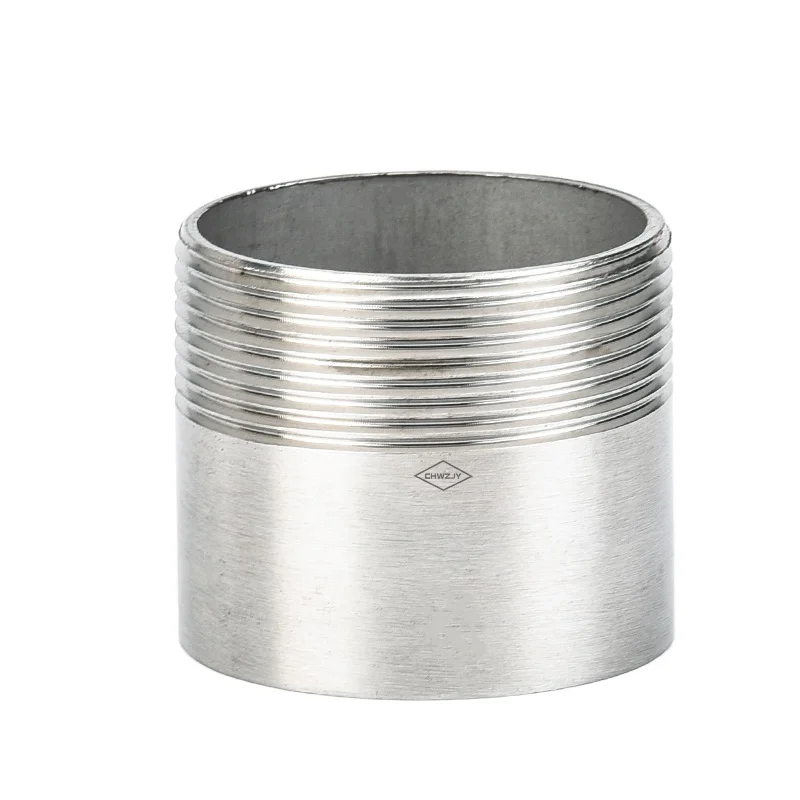 External thread direct head Stainless steel 304 outer wire joint direct pipe fittings