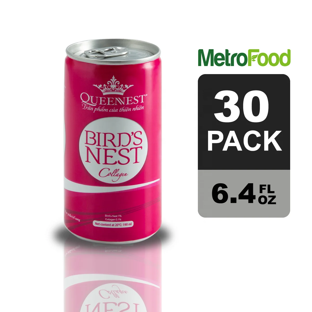 Напиток в виде птичьего гнезда с коллагеном 190 мл (в упаковке 30 шт.) из Вьетнама