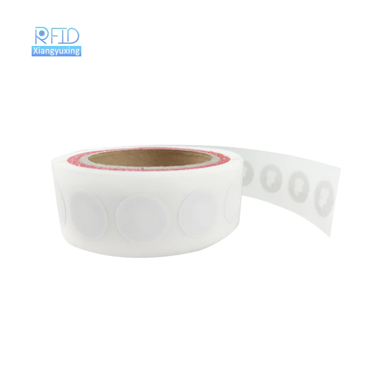13.56Mhz NFC Stickers Blank White Tags Adhesive Programmable 144/504/888/1000 Bytes
