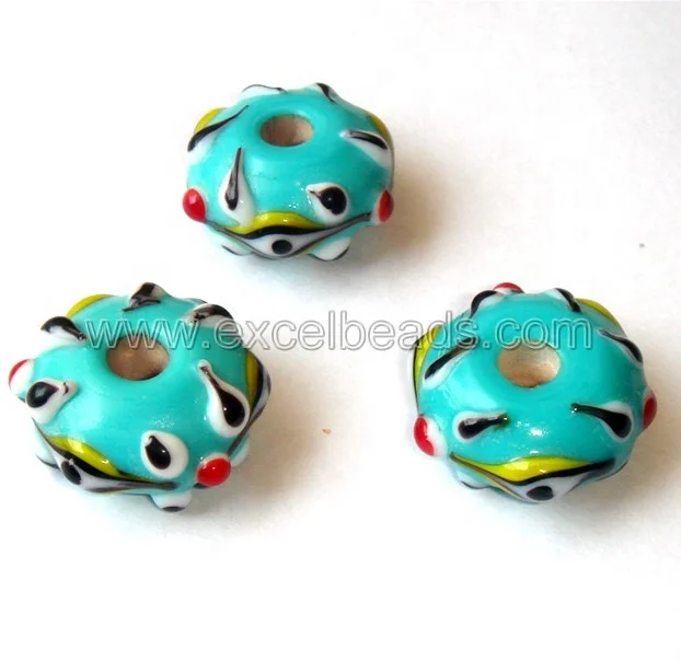 Best Beads - Big hole Glass Beads for Jewelry making and decoration from wholesale bead supplier Excel Exports