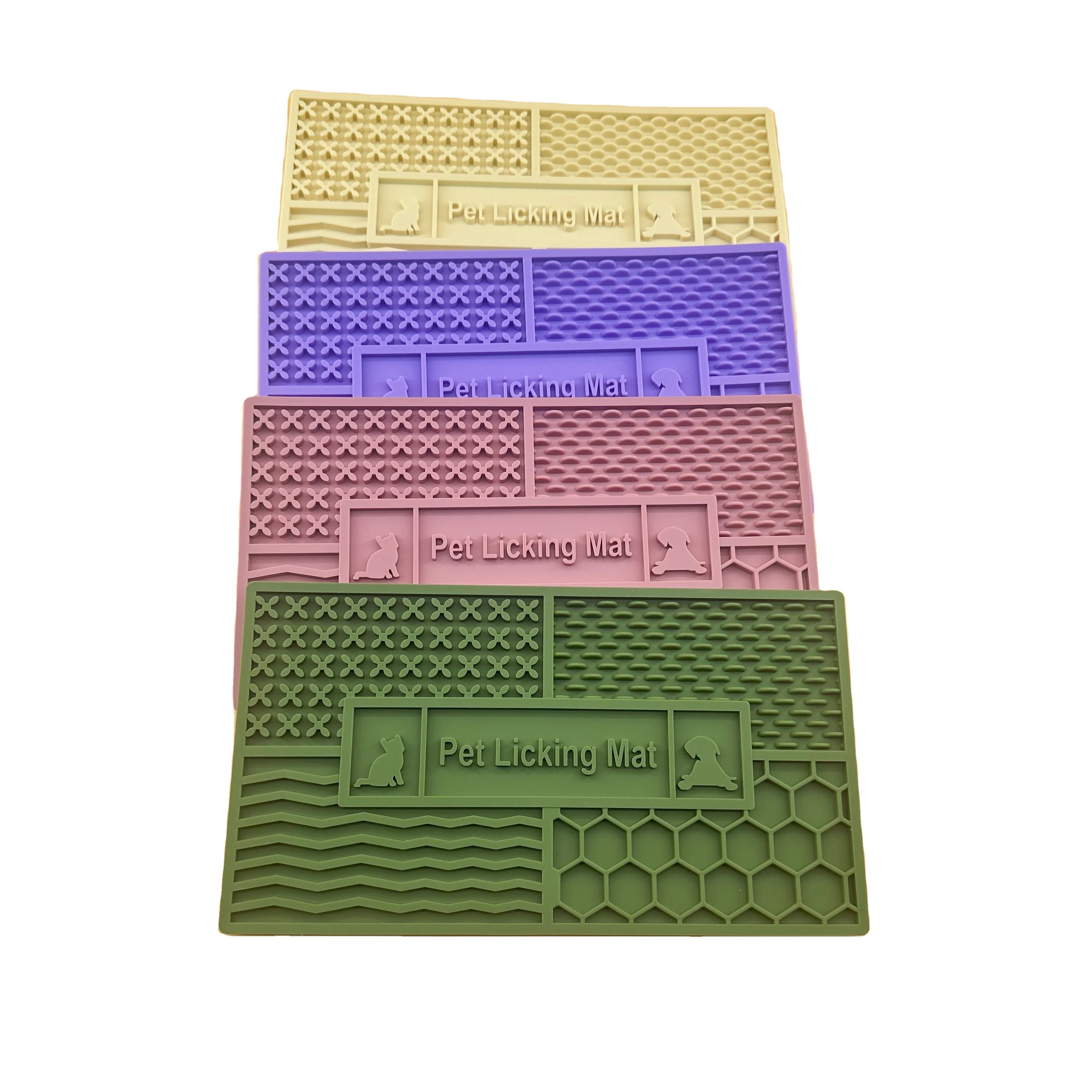 Fast Delivery Anxiety Reducer Mat Dog Puzzle Toys Bowls Bathing Grooming Training Licking Mat for Dogs and Cats Slow Feeder