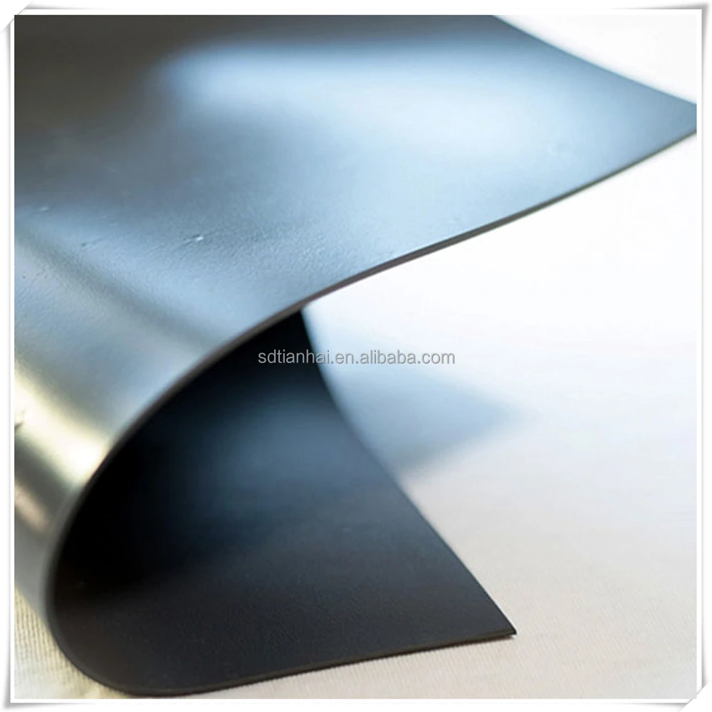 Stress Crack Resistance Customized 0.75mm 1.5mm HDPE Geomembrane for Oil and Chemical Storage Tanks
