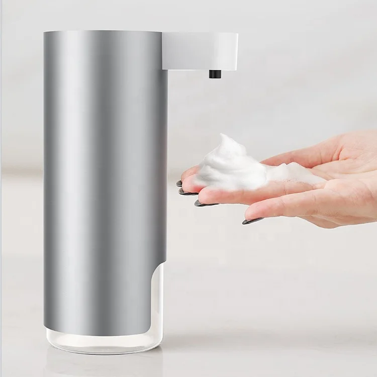 P5 Rechargeable Aluminum Foam Auto Soap Dispenser 330ML Automatic Foaming Sensor Liquid Dispenser Hand Wash Machine 2 Gears IPX6