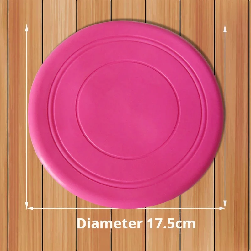 Manufacturer customized wholesale pet toys round training tpr UFO anti-bite dog toys