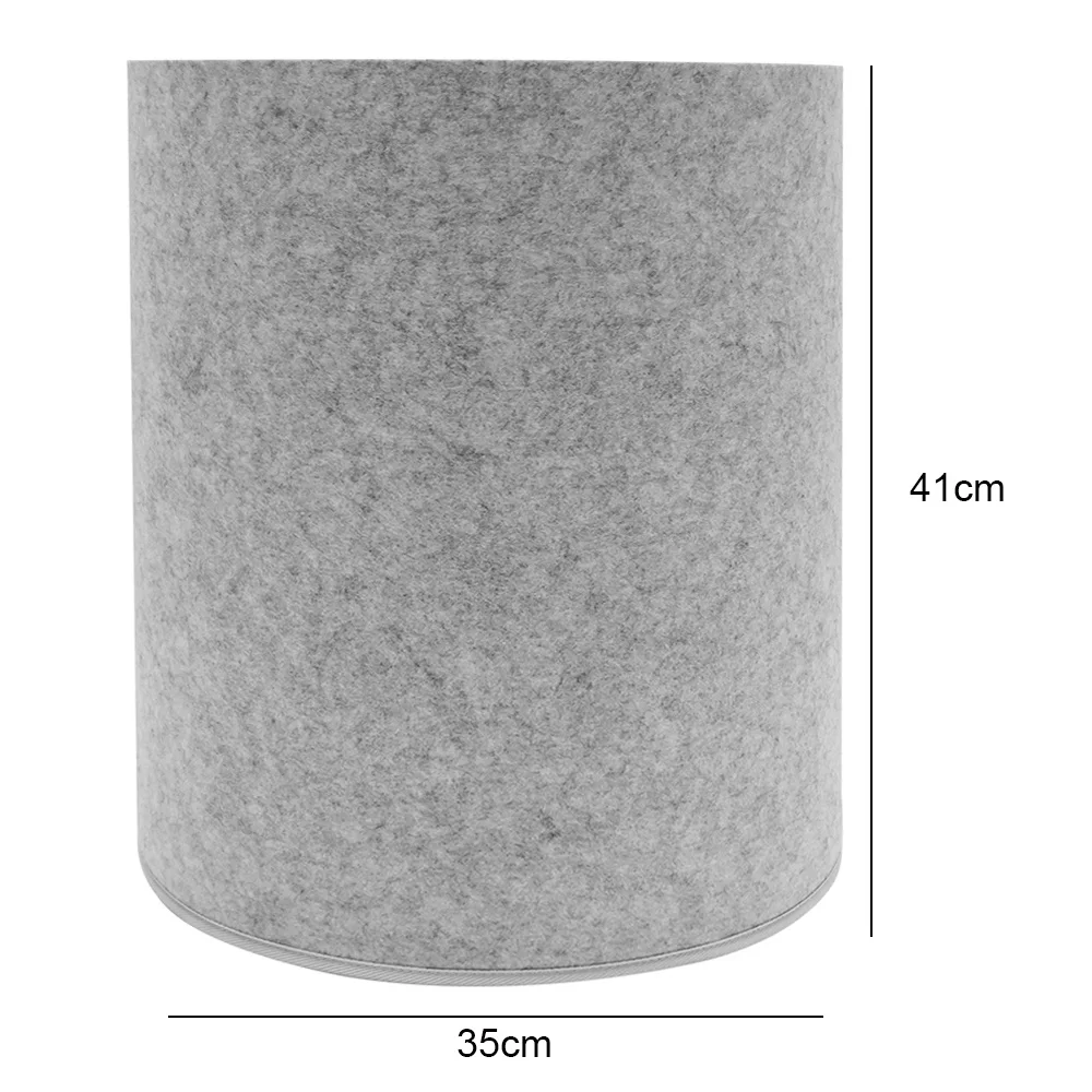 Home Big Capacity Standing Buckets Children Toy Household Living Multipurpose felt Storage basket