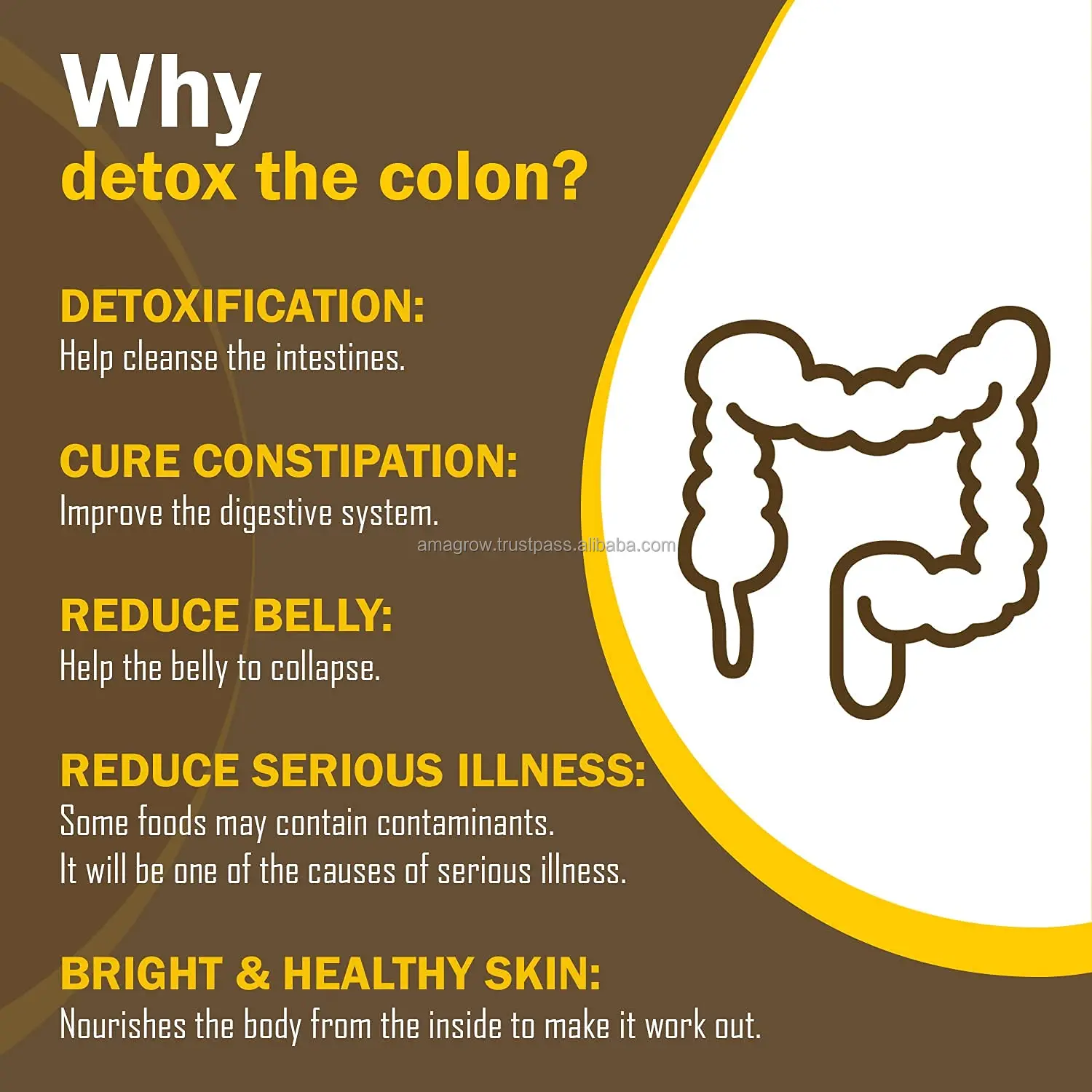 DETOX TEA Natural 12 Herbal Organic Blend Private Label - for Weight Loss Colon Cleanse Skinny Fit Reduce Belly Fat Slimming