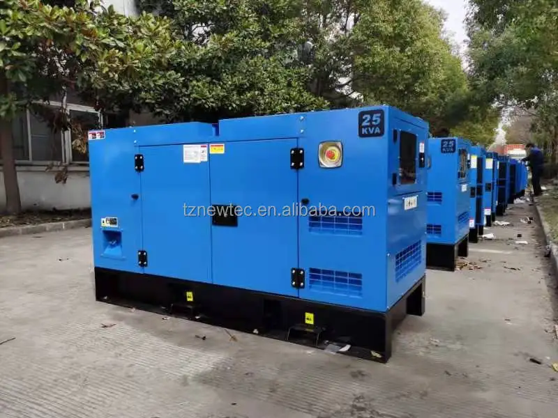 50 Гц трехфазный 18 кВт 20 кВА бесшумный дизельный генератор цена от двигателя Fawde