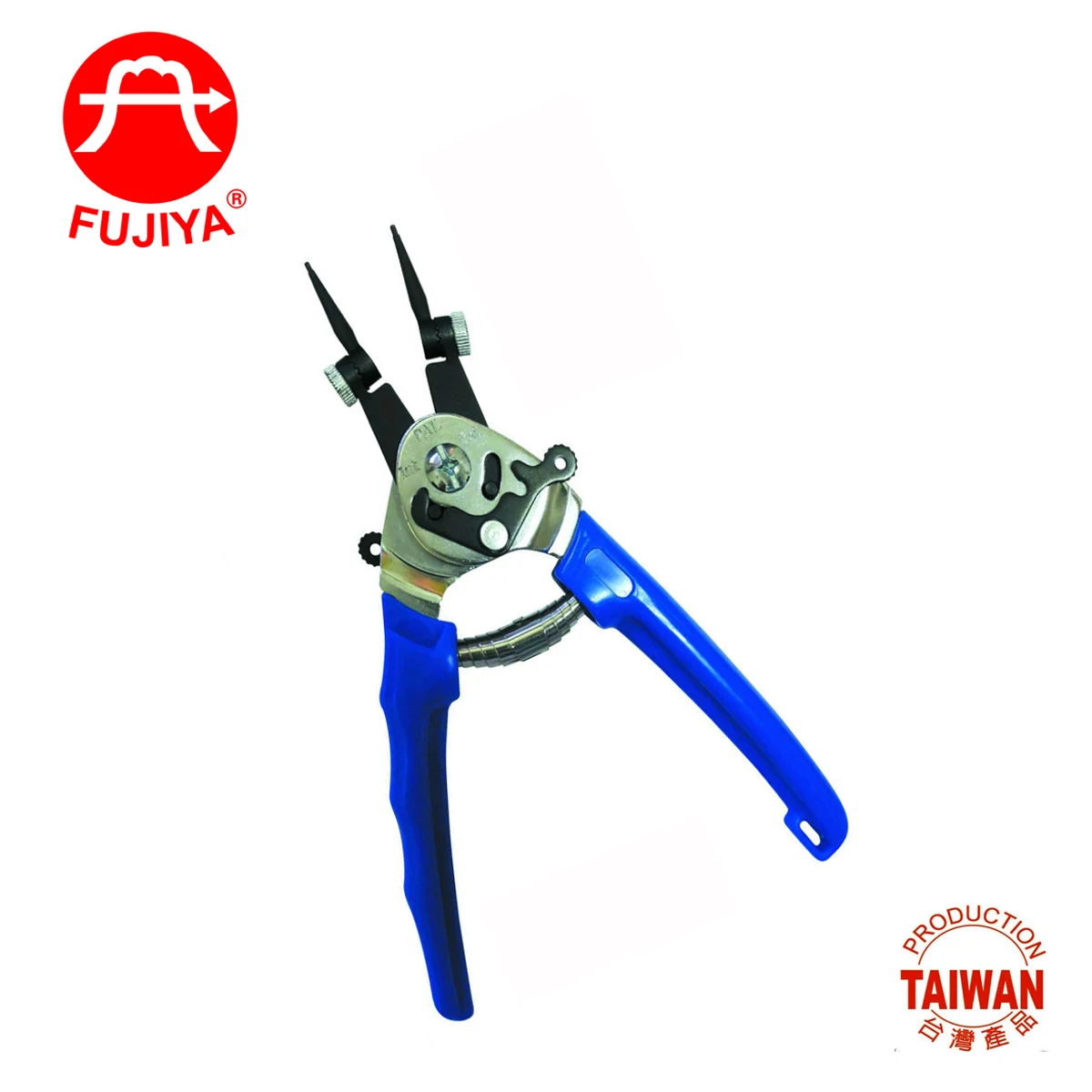 2023 FUJIYA Multifunction Adjustable Cr-V tips Heavy Duty Snap Ring Circlip Plier 6 IN 1