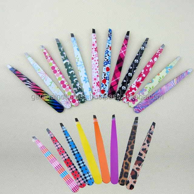 
Multicolor Hair Eyebrow Plucker Eyebrows Tweezers 