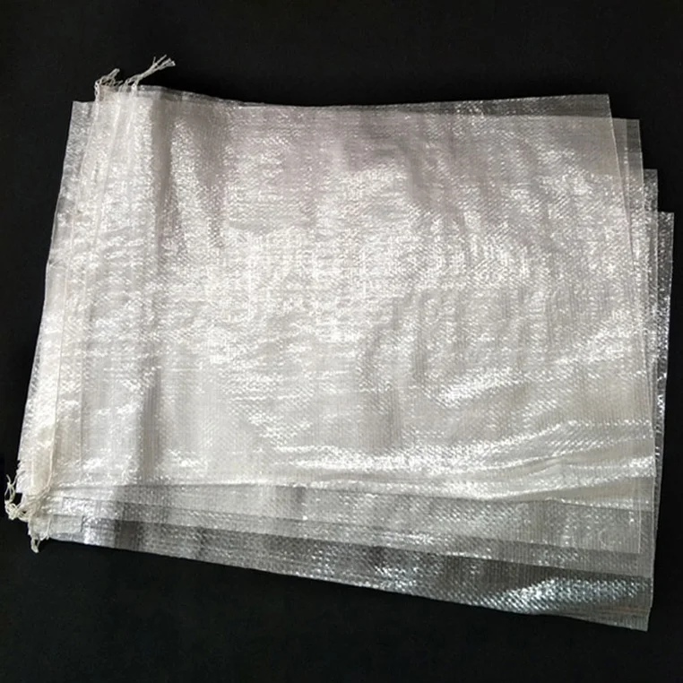 In Stock Transparent 5Kg 25Kg Woven PP Bag For Rice Flour