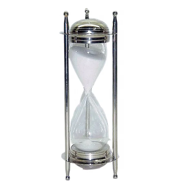 Souvenir Metal Glass Sand Waterproof Timer Holiday Gift Hot sale Decoration Ornaments Plastic Game Timer 3-5 Minute Hourglass