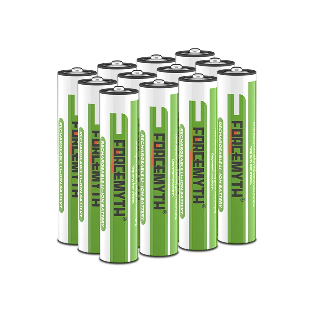 Li-Ion Battery Packs Li Ion Rechargeable Customized Cells Lithiu Lithium Usb Rechargeable aa Battery
