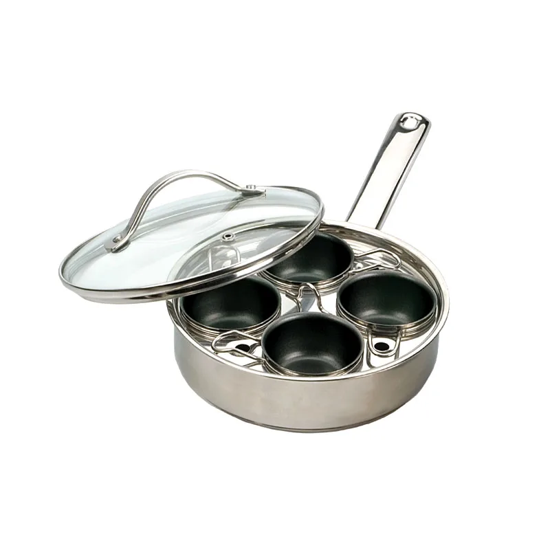 Egg Poaching Pan, Poached Eggs Cooker With Induction Cooktop