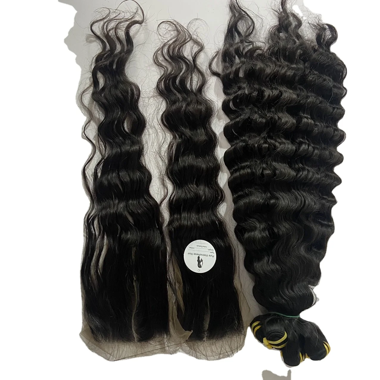 Бестселлер человеческие волосы с кудряшками наращивание черных вьетнамских и перуанских волос 30 дюймов растянутая длина HD кружева