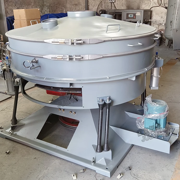 Precision And Mass Production Stainless Steel 304 / 316L Tumbler Screening Machines For Sieving Powder