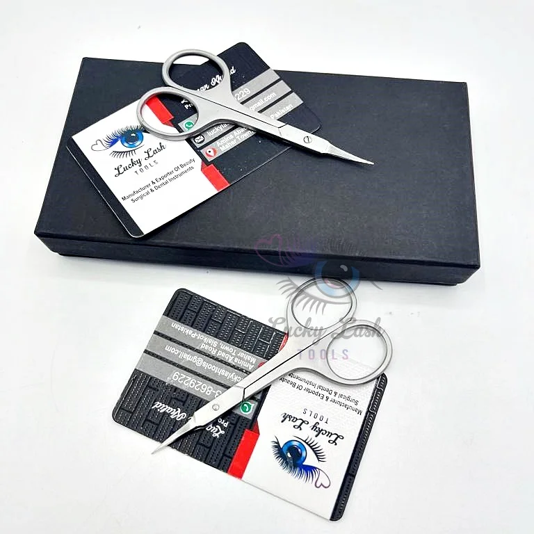 Wholesale high quality nail scissors cuticle scissors curved sharp stainless steel Nail Care Accessories Manicure Tools