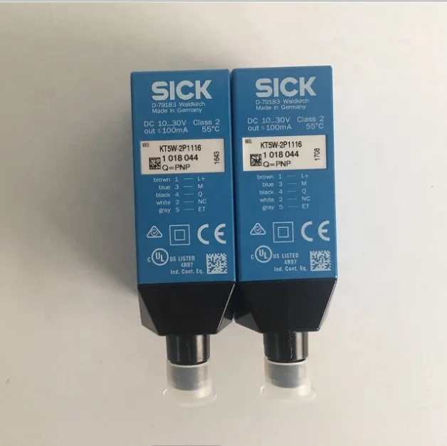 Original SICK  KT5W-2N1113 Contrast Sensor 1016630 Sick KTL5W-2N16 KT5G-2N1116  KT5W-2P1126  KT5W-2N1216