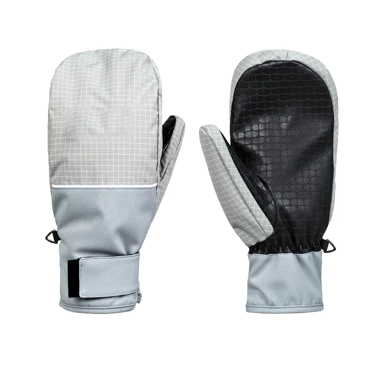  Оригинальные нейлоновые кожаные черные синие Красные новые детские лыжные перчатки для мужчин и женщин стильные наивысшего качества