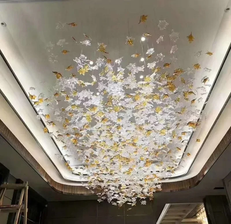 Оптовая продажа подвеска в виде кленового листа