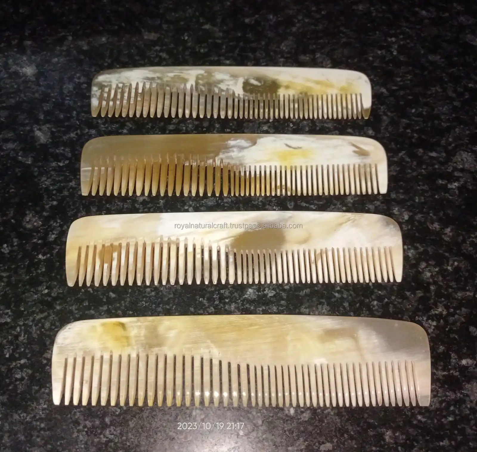 best quality Unique Buffalo Horn Comb For Hair Horn Comb Hair Full Natural Horn For Hair With Best high quality