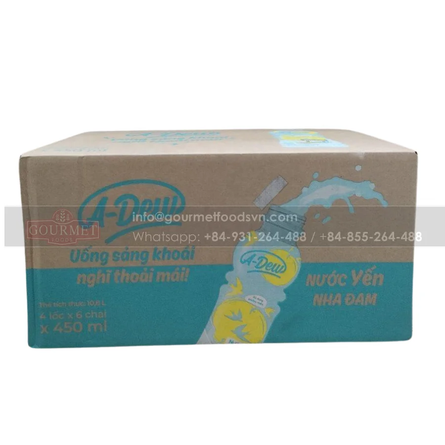 A-Dew Birds Nest Drink With Aloe Vera Pulp Characteristic Sweet Taste From Rock Sugar Cool Aloe Vera With Natural Birds Nest