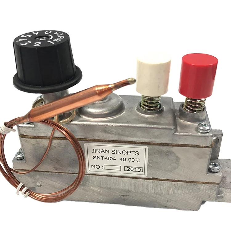 40-90 Degree Multifunctional gas thermostat valve for Domestic Space Heaters Water Heat