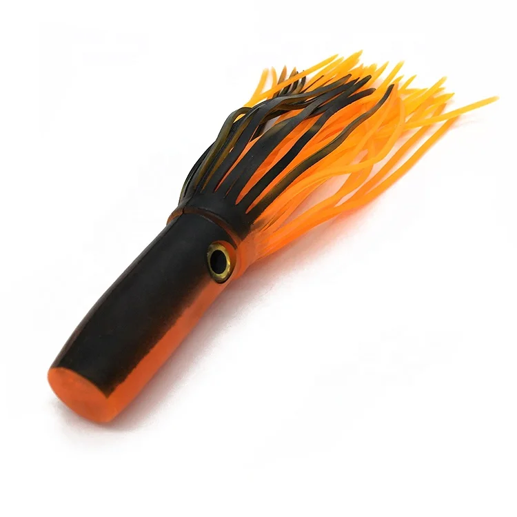 Hot Selling Weihai  factory Weiyu sea trolling soft chugger mold craft fishing lure rubber tuna marlin big game fishing tackle