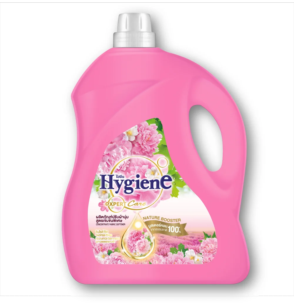 Top Thai Brand Premium Product Hygiene Concentrated Fabric Softener Long Lasting Fragrance For Wholesale Best Price 3300ml