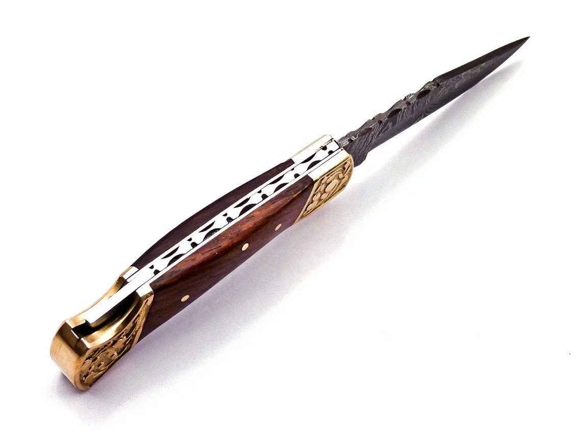 Складной нож из дамасской стали карманный повседневные ножи для переноски