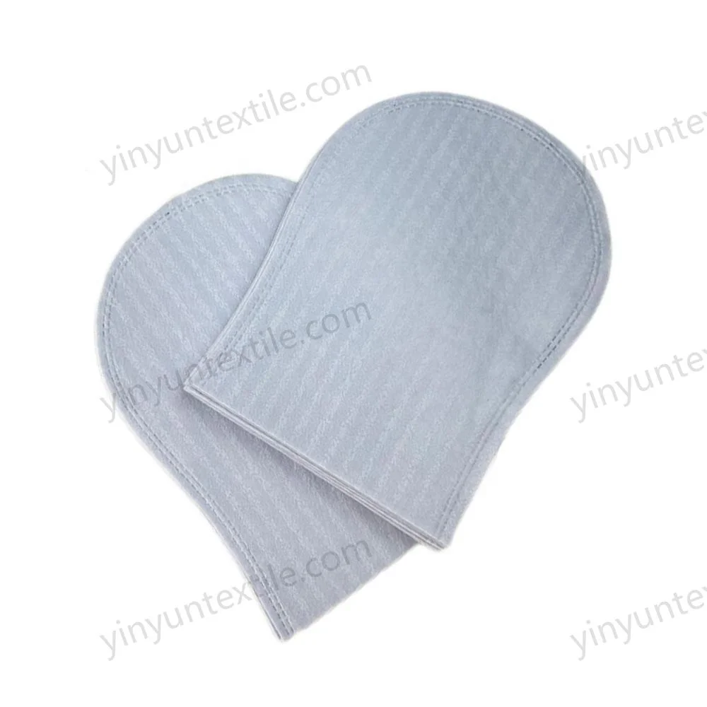 Disposable Adult Body Wash Soap Gloves Bathing Mitt For Disabled Seniors