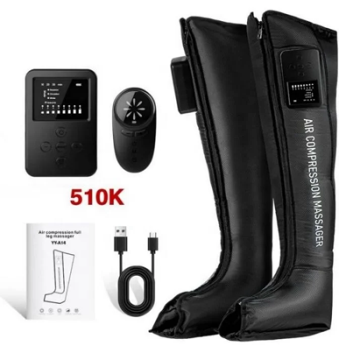 Factory 510K 8 Levels Intensity Air Compression Boots Legs Compression Boots Blood Circulation Wireless Air Compression Boots