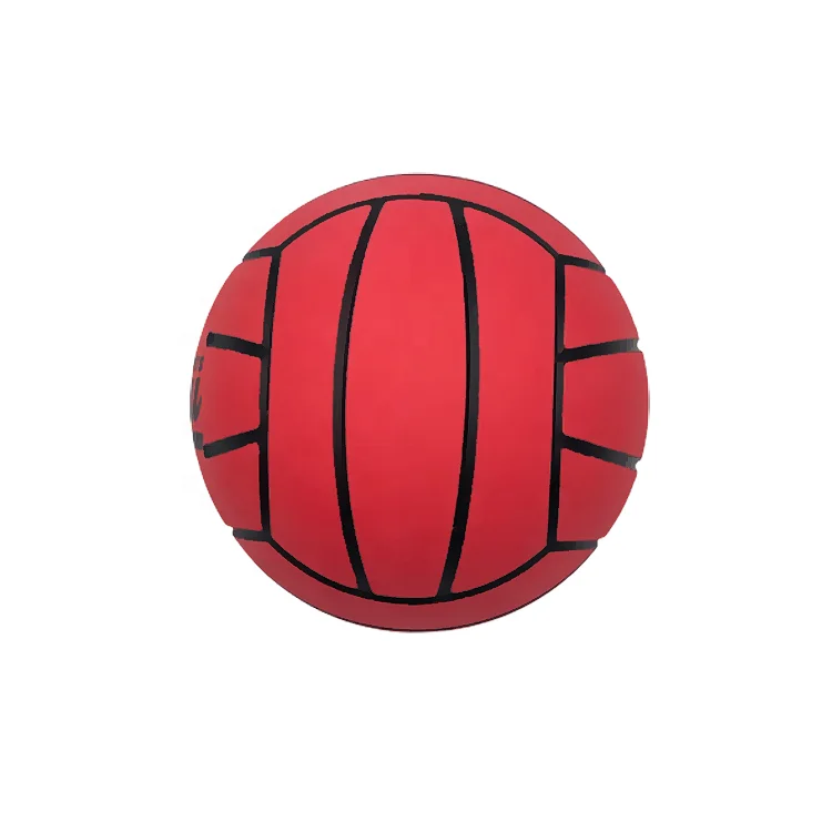 Red Water Polo Bouncing Rubber Ball Promote Products