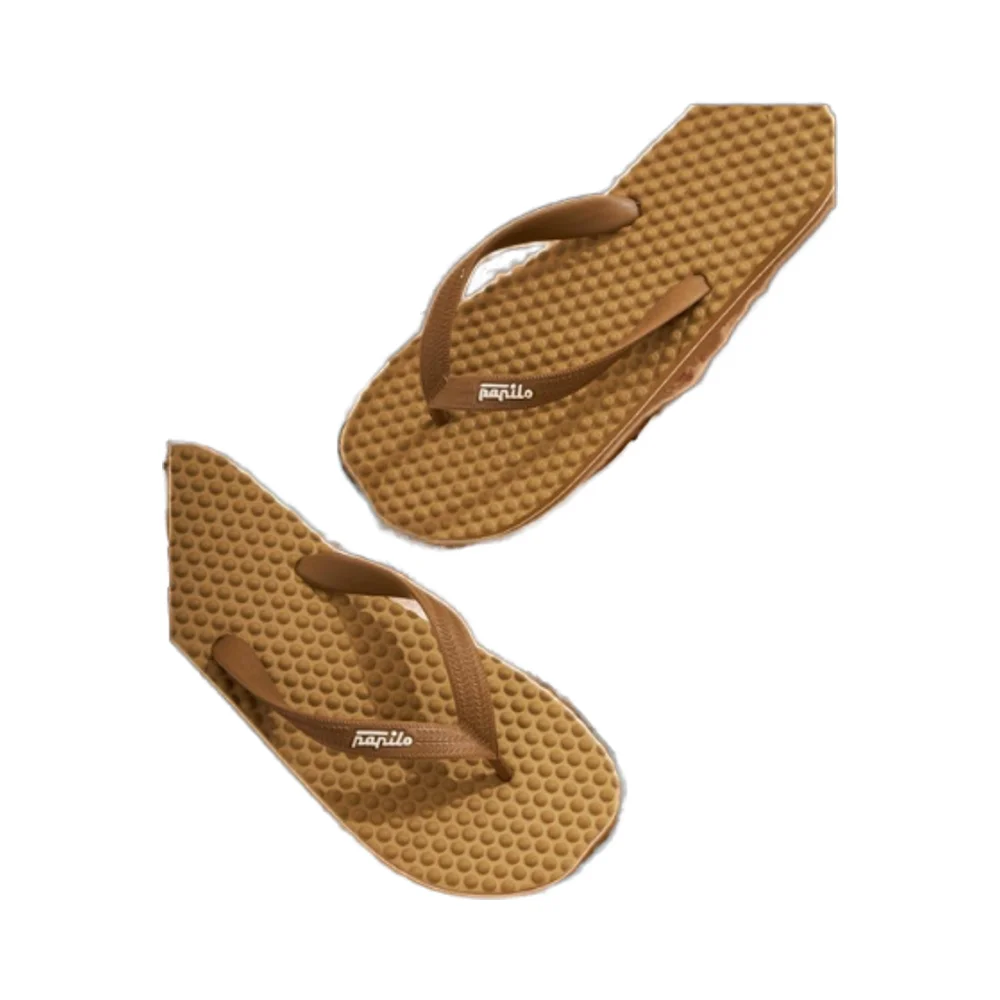 100% Natural Rubber Moccasin Slippers Eco-Friendly Biodegradable Soft and Durable Massage Shoes for Health for Summer Winter
