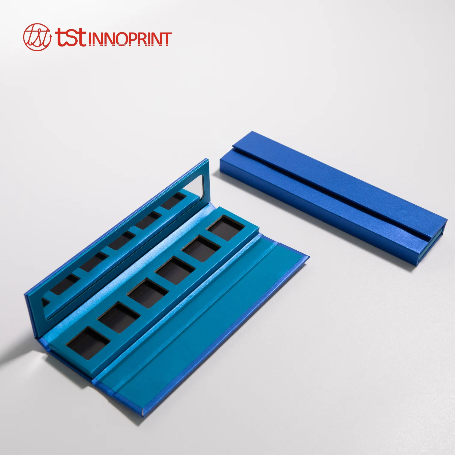 Custom Empty Paper Cardboard Palette Box Eyeshadow Packaging