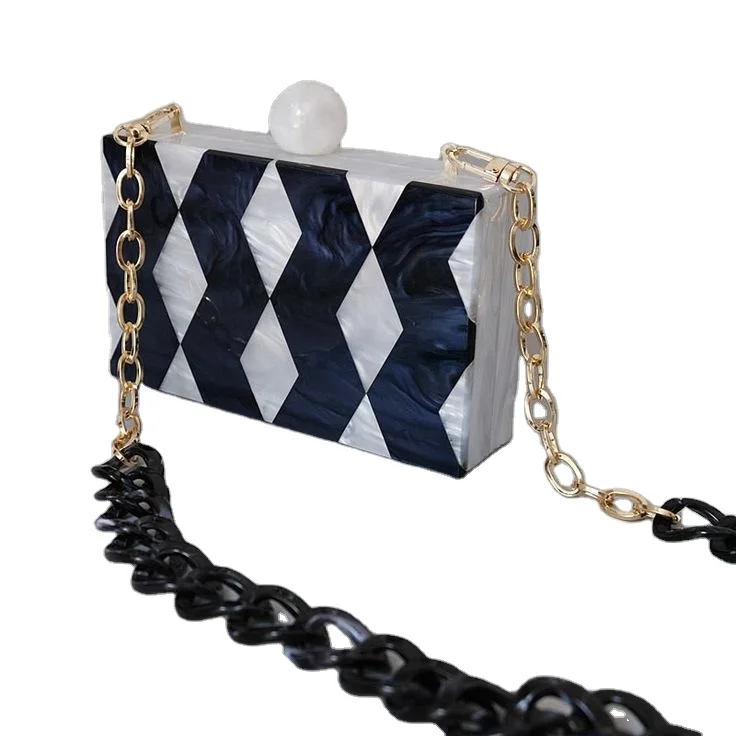 Hot Selling Aaliyan Impex Ladies Luxury Evening Clutch Bag Resin Handbag Fashionable Style Hot for US Women